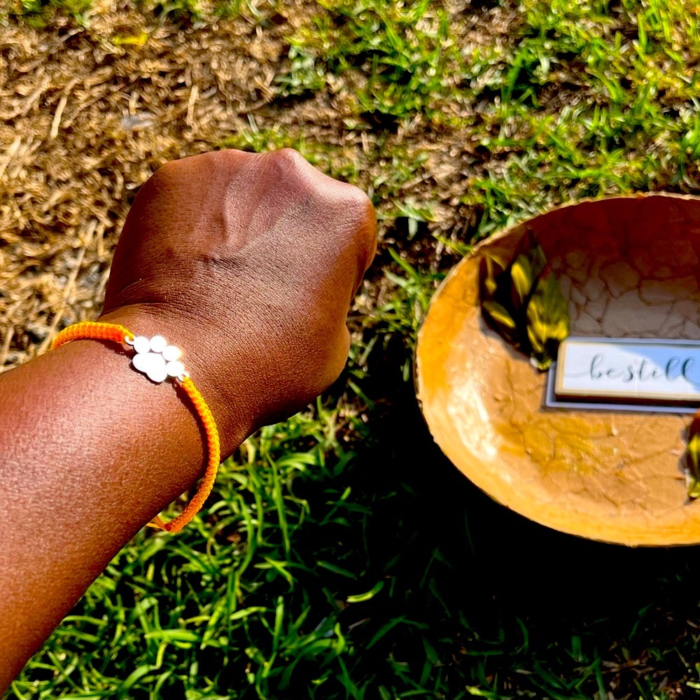Clemson Inspired Bracelet